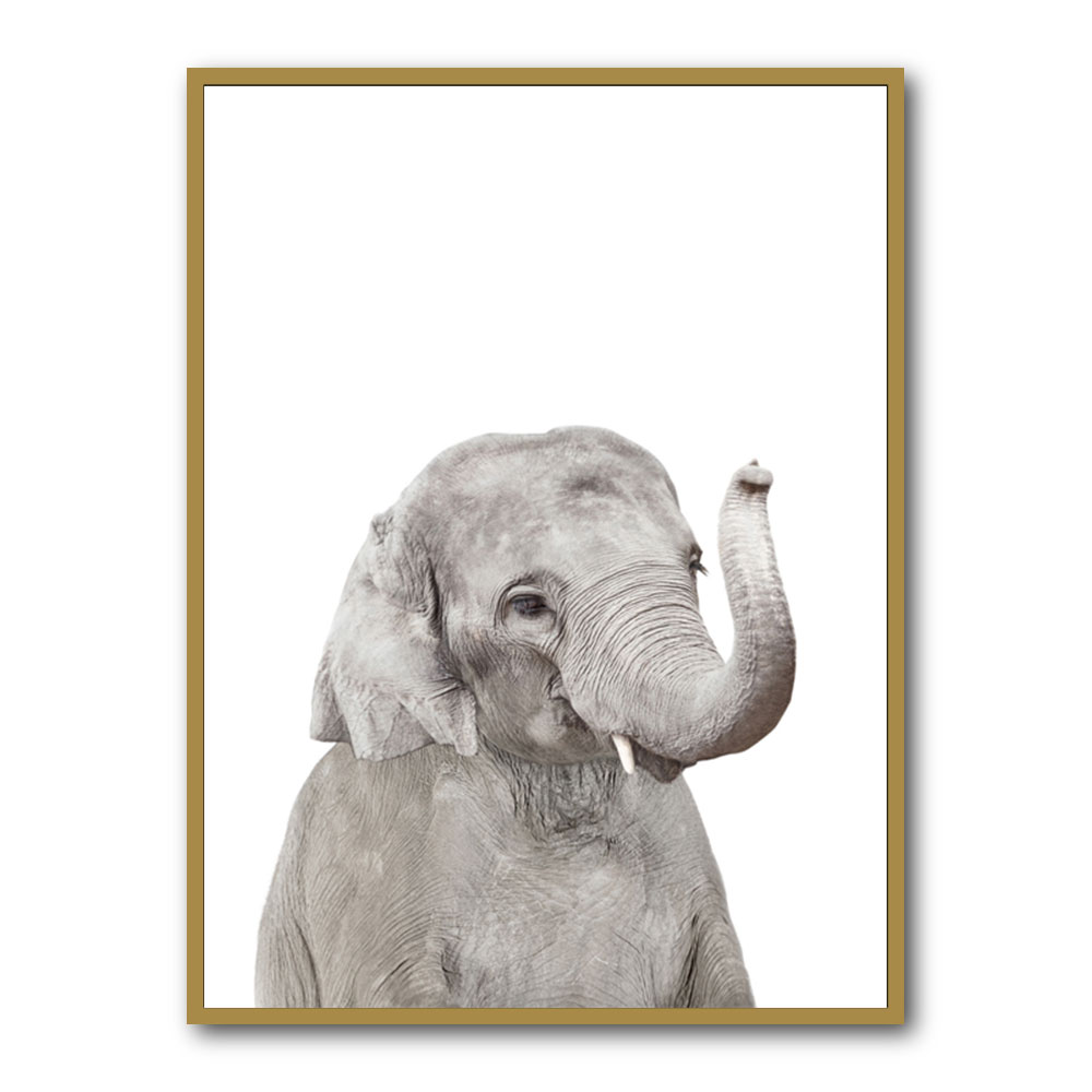 Elephant canvas hotsell art nursery